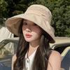 2025 New Arrival K-style Fashion All-Match Sun Hat Female UV Protection Face Cover Sun-Proof Hat Big Brim Bucket Hat