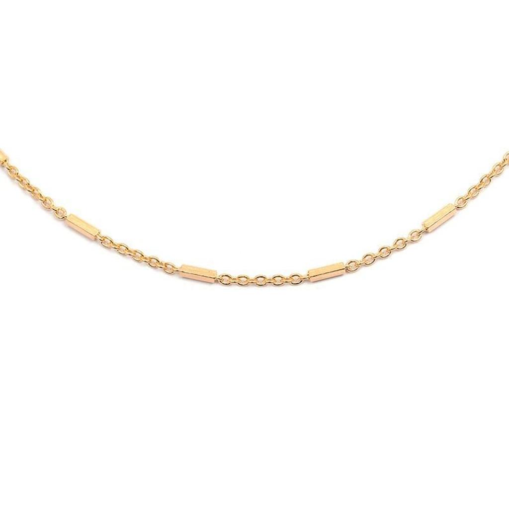 Les Trésors De Lily [L4582] - Gold Plated 'Choreography' Necklace - 45 Cm 1 Mm