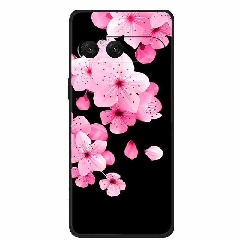 Чехол для телефона Sony Xperia 10 VII Мультяшный кот Мягкая задняя крышка Черный силиконовый чехол Для Sony Xperia 10 VII 2025 Чехол Coque Funda