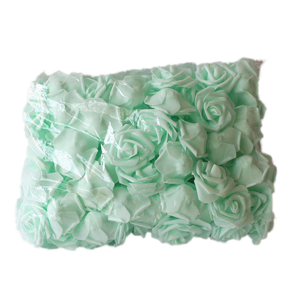 100 шт. 7 см букет искусственных цветов из пеноматериала в нескольких цветах для свадеб и декора своими руками