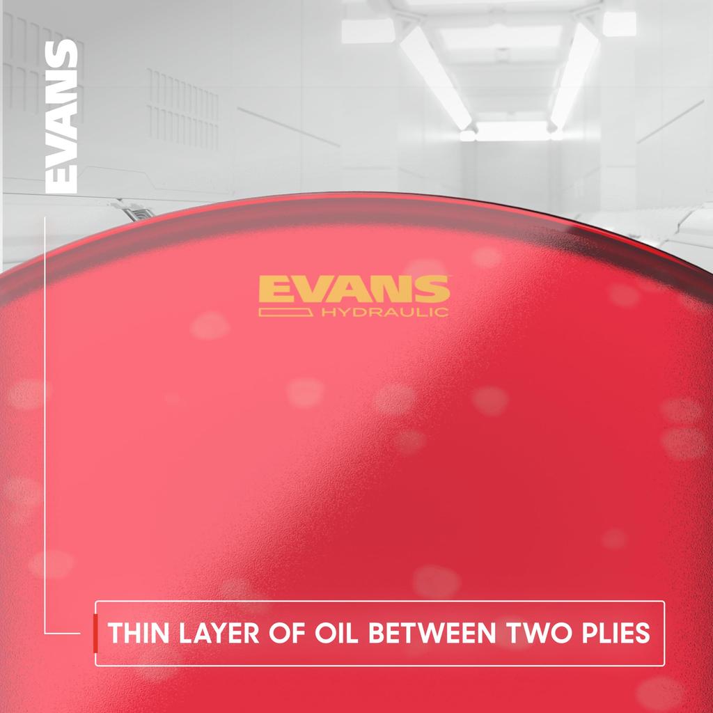 EVANS Evans Drum Head Black Chrome TT14CHR Black Chrome 14 Inch / (two-ply,7mil + 7.5mil) []