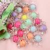 Hair Rope Bracelet Transparent Candy Beads Acrylic Beads DIY Accessories 20PCS Jewelry Accessories Loose Beads 11.5 * 21.3mm