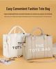Solid Color PU Leather Women's Tote & Crossbody Shoulder Bag - Large Capacity, Simple & Casual Design