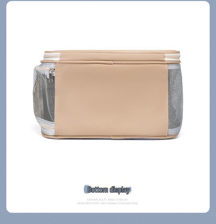 Прозрачный портативный рюкзак для кошек: Просторная, дышащая, удобная переноска для питомцев для прогулок