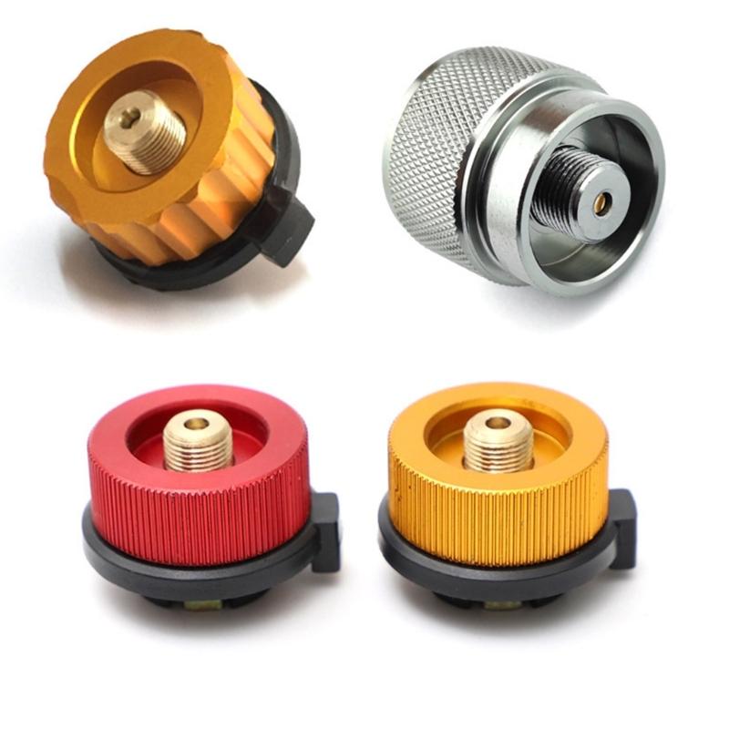 Multipurpose Camping Gas Adapter Conversion Head Gas Cartridges Tanks Cylinder Adapter Burners Accessories Enduring