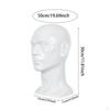Мужской манекен голова шляпа дисплей стенд косметические аксессуары многофункциональный манекен парик для
