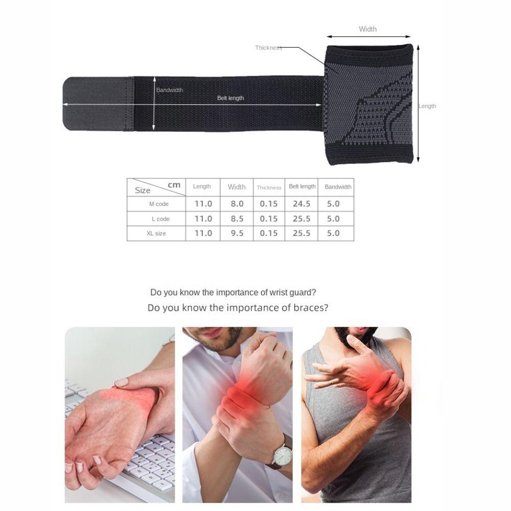 Sports Gym Breathable Basketball Sports Wrist Brace Wrist Bandage Support Wristband Wrist Straps