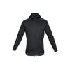 Solid Color Brand Logo Fleece Breathable Zip-Up Hoodie Jacket Men Jackets Black 1320705-001