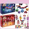 Захватывающий новый набор игрушек-конструкторов Jax Animation Circus для детей, от 400 до 800 деталей