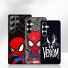 for Samsung Galaxy A55 A54 A25 A36 A17 A26 A35 A33 A34 A14 A37 S8 S9 S20 S21 FE S10 Plus Case Spider Man Marvel Venom Spiderman