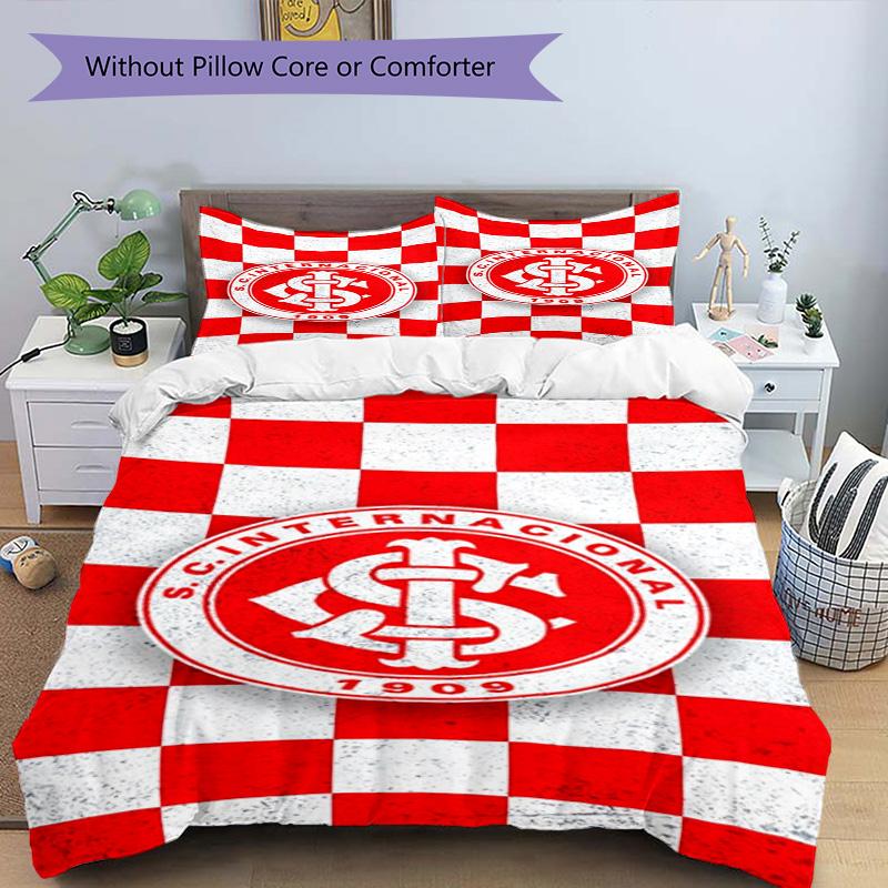 SC Internacional1 Printed Pattern Duvet Cover Set – includes 1 duvet cover and 2 matching pillowcases Bedroom decor Christmas gifts