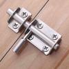 Stainless Steel Door Latch Solid Sliding Bolts Latch Hasp Home Hardware Gate Toilet Door Lock