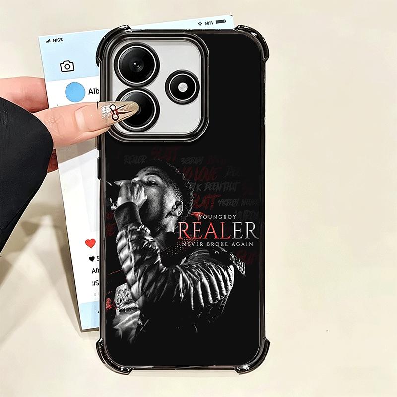 Мягкий чехол для телефона с изображением рэпера YoungBoy для Xiaomi Poco X7 X8 Pro Max X6 X5 X3 F8 Ultra F7 M8 M7 M5S Redmi 15C 15A 15 14C 13C 12C 13 12