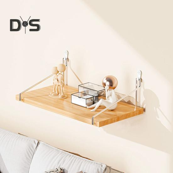 Настенный стеллаж для хранения вещей, большая демонстрационная полка, прочная, несущая, простая в сборке, универсальная плавающая полка для домашнего декора