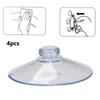 Transparent Suction Cup 4pcs/10pcs Aesthetics Clear