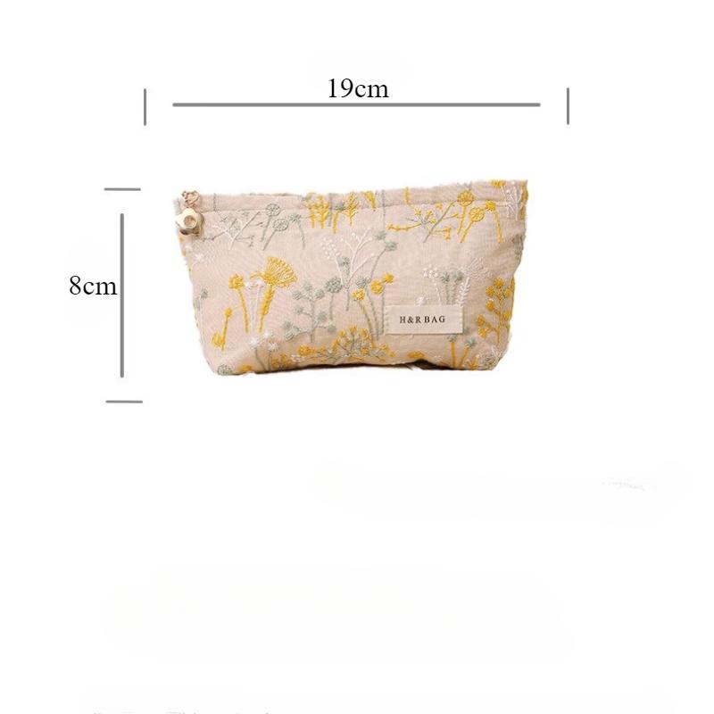 Новая косметичка, Большая вместимость, Инс, Сумка для хранения, Косметика, Портативная, Маленькая и свежая, Туалетная сумка