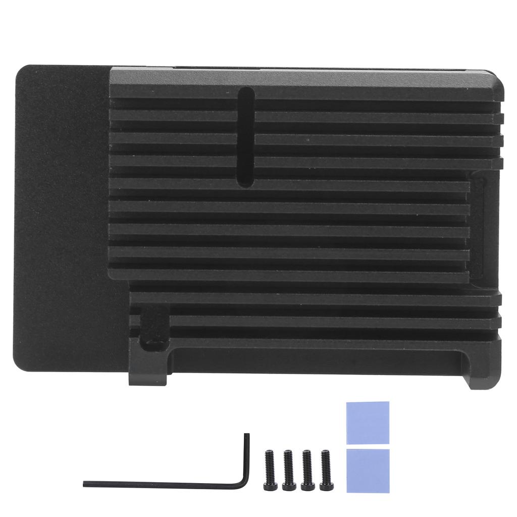 Корпус-радиатор из алюминиевого сплава, защитный кожух, двухслойный внешний корпус для Raspberry Pi 4B