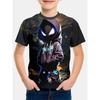 Summer Fashion Boys Trend 3D Digital Print T Shirt Cool Multicolor Kids Clothes for Boys Anime-Style Children Top