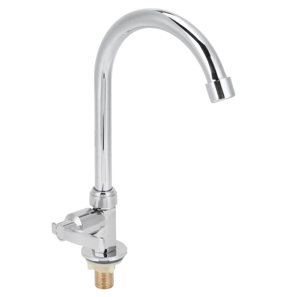 G1/2 Домашняя кухня Одинарный кран для холодной воды для раковины из нержавеющей стали вращающийся кран для мойки