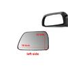 Для Hyundai Tucson 2009 2010 2011 2012 2013 2014 Замена наружных боковых зеркал заднего вида Стекло зеркала двери