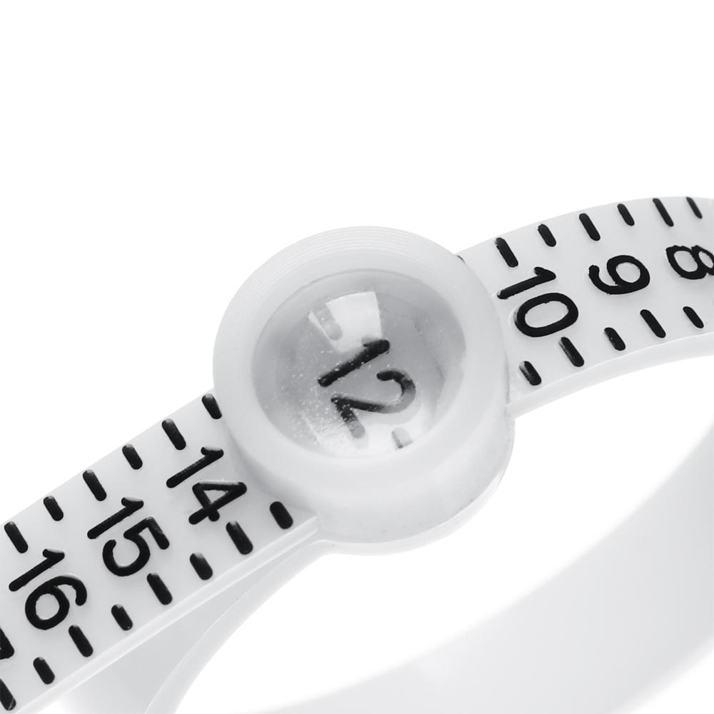 Мода с лупой Великобритания/США/ЕС/Япония обручальное кольцо кольцо размер измерения палец Калибр подлинный тестер