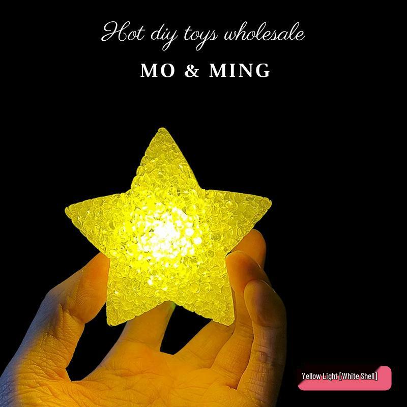 New Year's Stage Performance Star Lights: Glowing Cheering Sticks & Star Bracelets