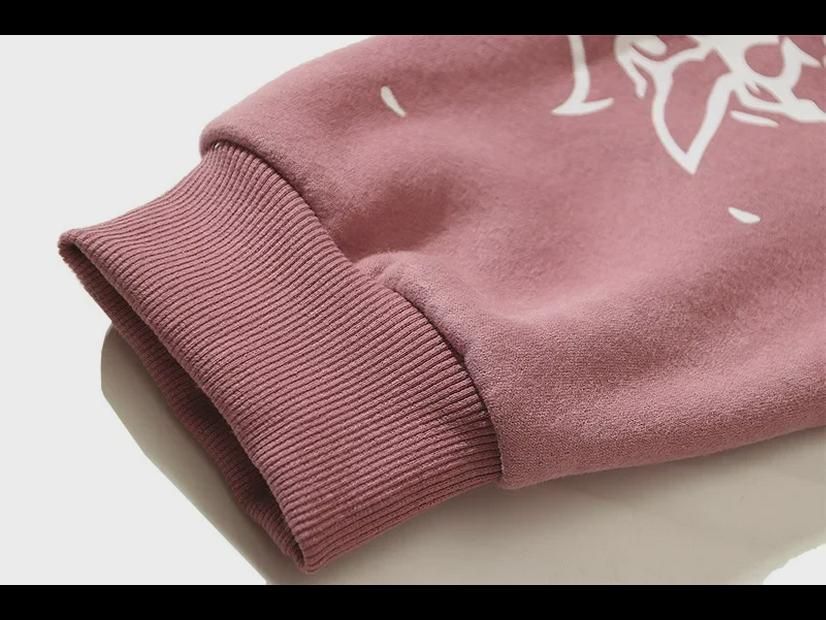 Толстовка с капюшоном из бархата с рисунком ржавчины и граффити от Ouyang Nana (унисекс)