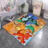  Japanese Anime Pokemon Charizard Cartoon Rugs Carpet Living Room Bedroom Bedside Doormat Home Decor Non-slip Large Mats