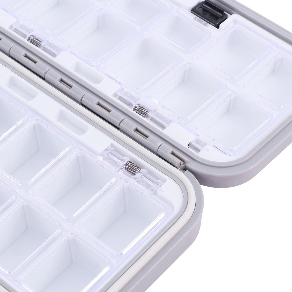 Plastic Luya Waterproof Double Side Storage Lure Case Fishing Box Bait Container Fishhook Case