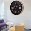 Круглые скандинавские настенные часы бесшумные настенные часы минималистичные цифровые часы гостиная спальня