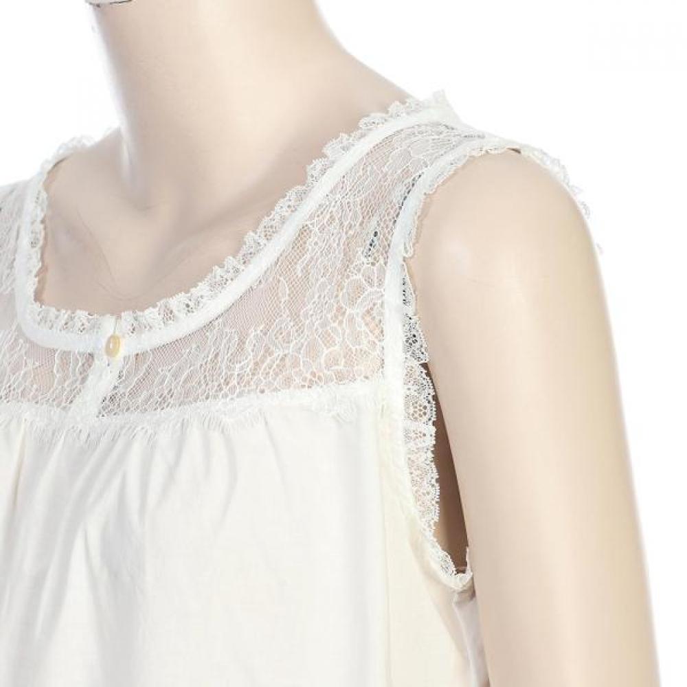 Barbara Ivory Sleeveless Dress Agw4599l