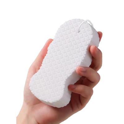 Легкая губка для душа с 3D-узором, очиститель кожи для купания, мягкий скруббер для тела, принадлежности для детской ванны, ванной комнаты