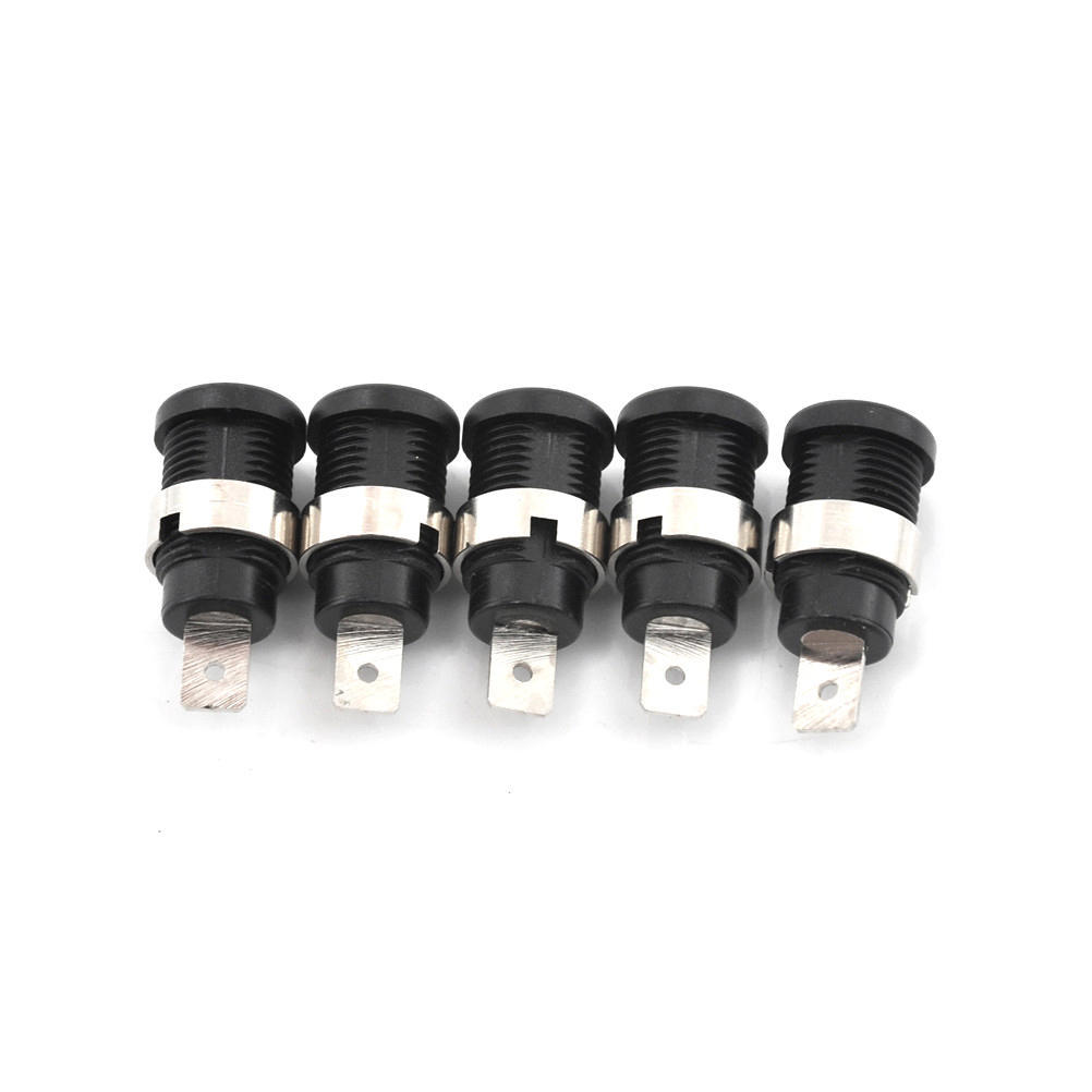 10 шт. 4 мм Банановый гнездовой разъем Панельный клеммный соединитель 2 цвета Оптом