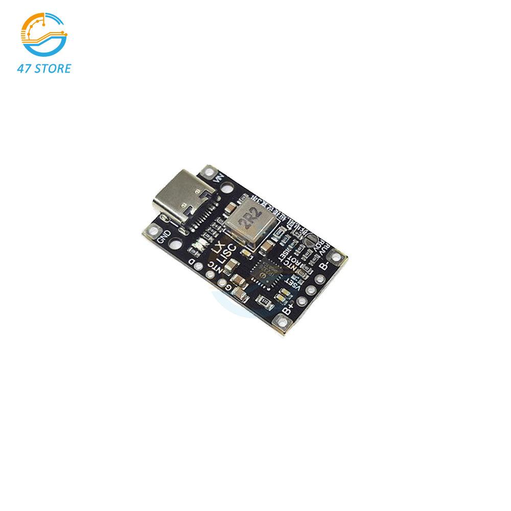 2S/3S BMS Lithium Battery Pack Charging Board Boost Quick Charge 3.7V Polymer/UAV Charging Module Step Up Module Type-C USB