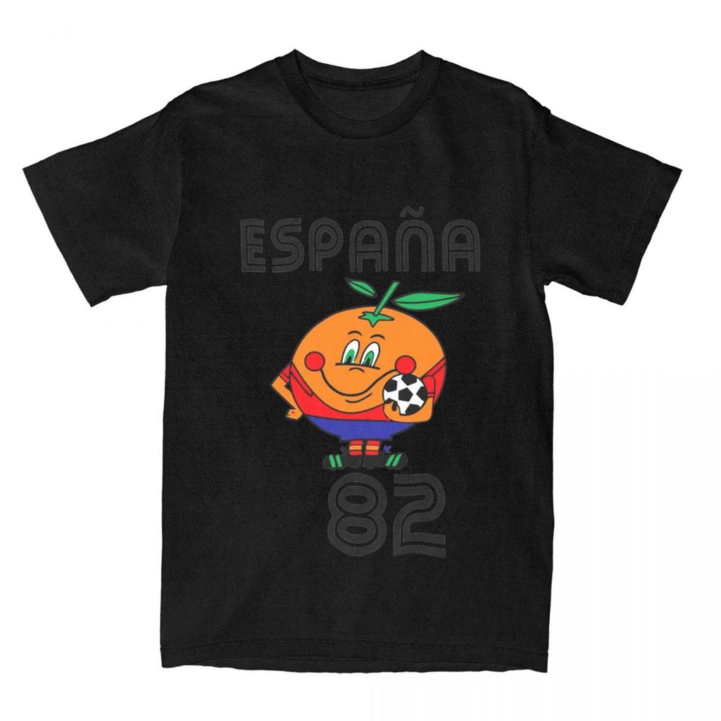Espana 82 Spain Vintage Mascot 1982 for Men Women T Shirt soccer football Merch Leisure Tee Shirt Birthday Gift Clothes