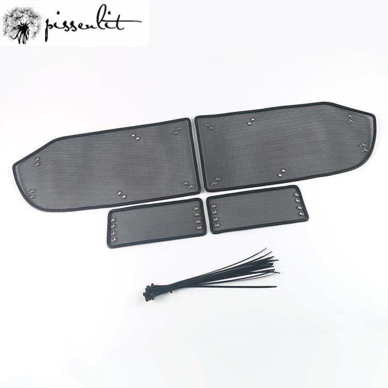 For Ford Edge PLUS 2024 Accessories Insect Net Racing Grills Sequins Water Tank Protective Net Cover Panel Decoration