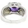 Серебряное кольцо с аметистом 'Scarlett'