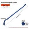 Heavy-Duty Hexagonal Pry Bar