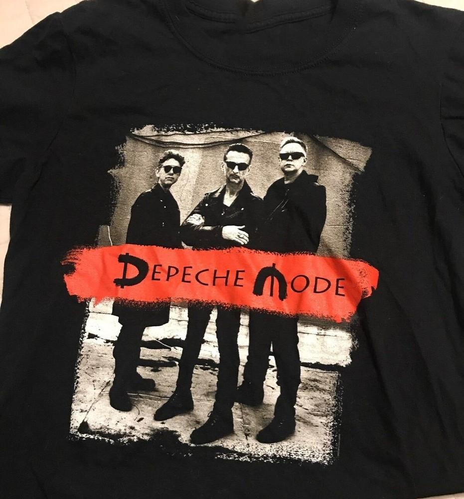 Футболка мужская Depeche Mode Концерт Черная Все Размеры S-5XL 1T157 Унисекс Футболка