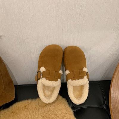 Новая зимняя универсальная женская обувь с флисом и теплом, хлопковая обувь