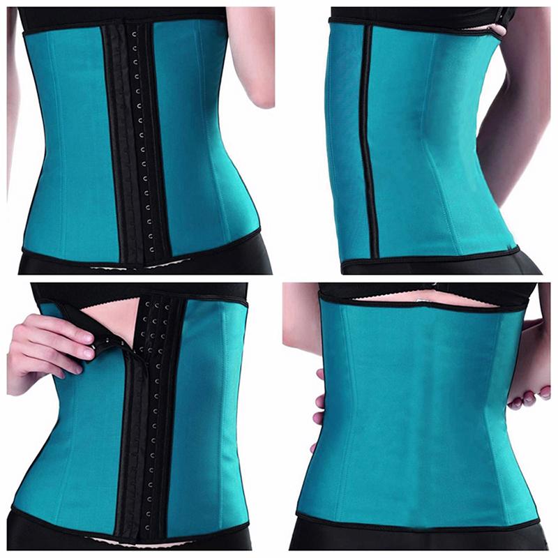 Women Waist Training Bustiers Trimmer Slimmer Steel Bone Waist Cincher Corset Modeling Strap Body Shaper Underbust Shapewear