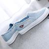 Flat Women Footwear Slip On Denim Ladies Shoes Comfortable and Elegant Sale 39 Summer 2024 Walking New Arrival Designer Loafers