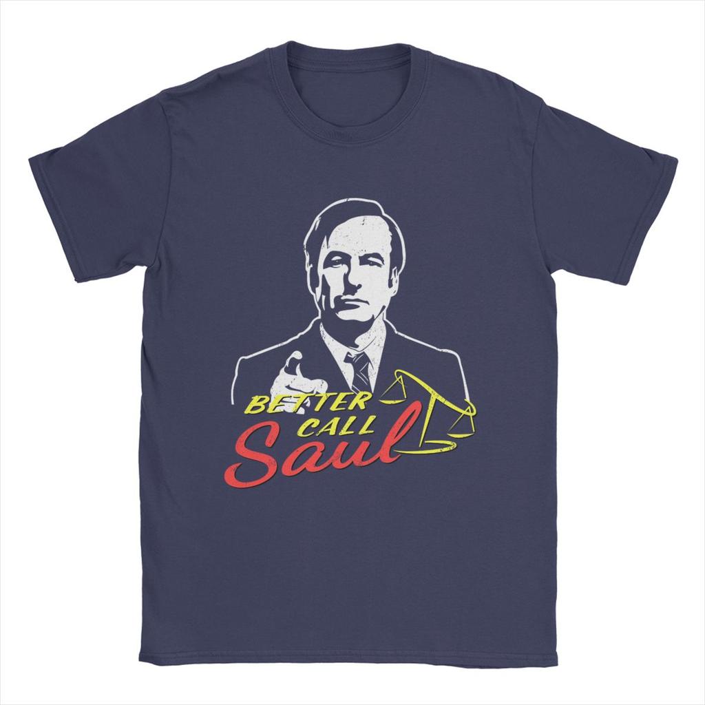 Vintage Better Call Saul T-Shirt for Men Crewneck 100% Cotton T Shirts Short Sleeve Tees Party Clothing