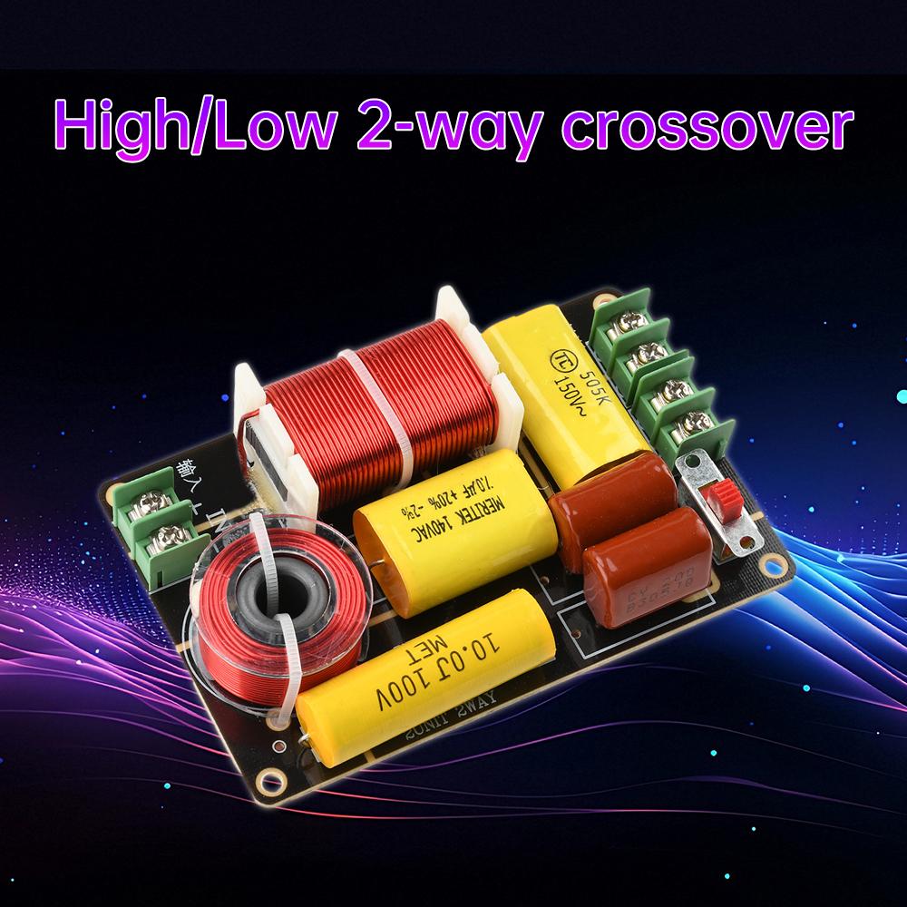 WEAH-250 2750/2800 Гц 250 Вт 2-полосный кроссовер Аудио HiFi Hi-Fi Фильтр Печатная плата Фильтр-кроссовер высоких и низких частот