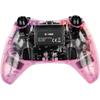 Konix - Manette sans fil Crystal Nintendo Switch, Switch OLED, PC et PS4