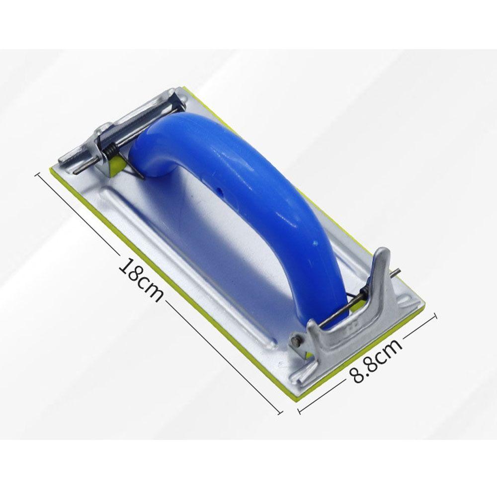 АБС Наждачная шина с ручкой Стойка для наждачной бумаги Полировальная ручная шлифовальная машинка Дом