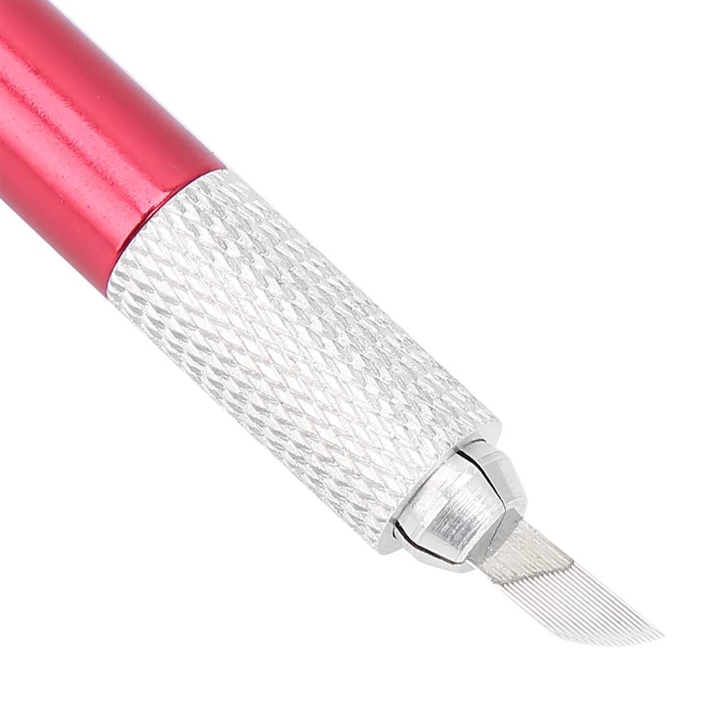 4 шт. Ручка для микроблейдинга ручная Алюминиевый сплав Набор аксессуаров для макияжа, татуажа бровей