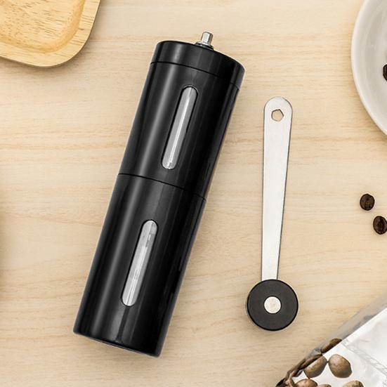 Кофемолка из нержавеющей стали с ручным приводом, регулируемая толщина, ручной шлифовальный инструмент для кофейных зерен, орехов, специй