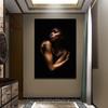 Sexy Black Nude African Woman Canvas Painting Posters and Prints Wall Art Picture for Living Room Home Decor
