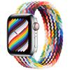 Плетеный ремешок из нейлоновой ткани Solo Loop для Apple Watch Band 44 мм 40 мм 38 мм 42 мм эластичный браслет для Iwatch Series 6 SE 5 4 3